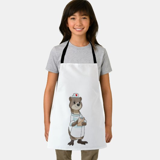 Andere als Krankenschwester mit Herz Schürze (Insitu)