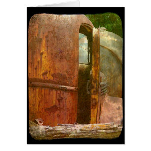Andere Ansicht eines alten Lastwagens TTV leer inn