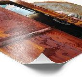 Andere Ansicht eines alten LKW Fotodruck (Ecke)