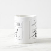 Andere betrachten das Diagramm des Kaffeetasse (Mittel)