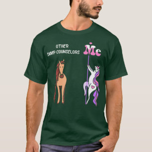 Andere Campberater Me T-Shirt Unicorn Camp Counsel