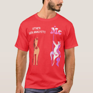 Andere DatenanalytikerIn T-Shirt Unicorn Data Anal