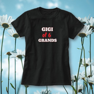 Ändere die Zahl! Füge Namen für besondere Oma hinz T-Shirt