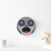 Andere Dimension Dada Alien Manga Timekeeper Runde Wanduhr (Zuhause)