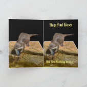 Andere Dimensionen Kunst Geburtstag Karte (Innenseite)