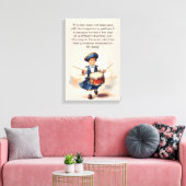 Andere Drummer Art Leinwanddruck (Insitu (Wohnzimmer))