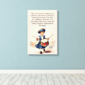 Andere Drummer Art Leinwanddruck (Insitu (Holzboden))