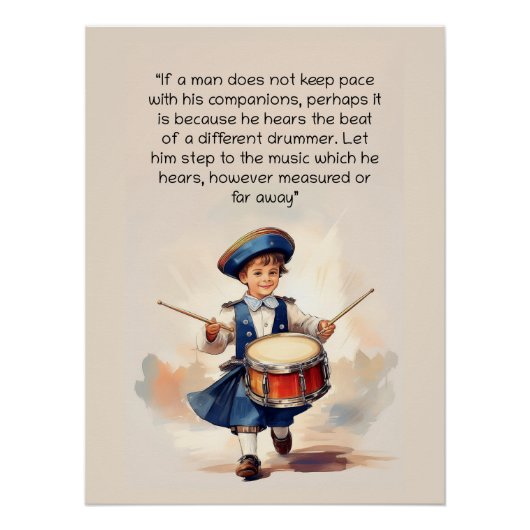 Andere Drummer Art Poster (Vorderseite)