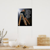 Andere Drummer Quote Ladder Poster (Küche)