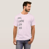 Andere einbeziehen T-Shirt (Vorne ganz)