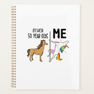 Andere Einhorn 50 Jahre alte Geburtstags- und Ich- Planer
