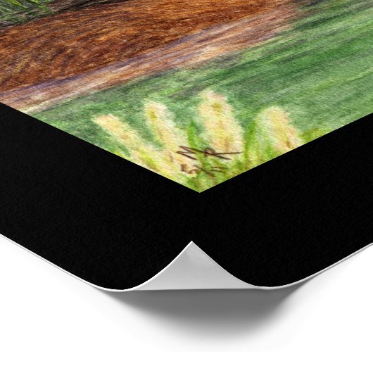 Andere Floating Art Print Poster (Ecke)