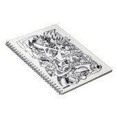 Andere Flugzeug hier, Tintendrucker zeichnend Note Notizblock (Rechte Seite)