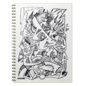 Andere Flugzeug hier, Tintendrucker zeichnend Note Notizblock (Vorderseite)