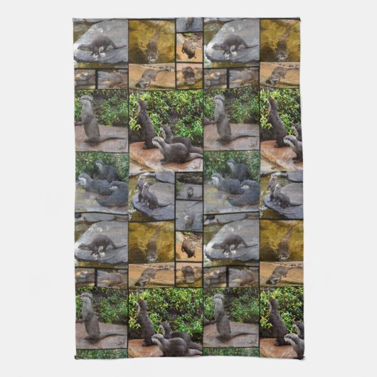 Andere in einer FotoCollage, Handtuch (Vertikal)