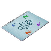 Ändere JEDEN Text - Dieser POP gehört zu . . . Notizblock (Linke Seite)