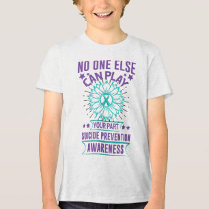 Andere können Ihren Teil Suizidprävention Awarene  Tri-Blend Shirt