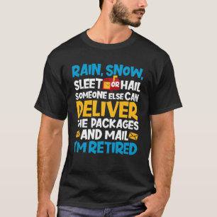 Andere können Vintage Postarbeiter bereitstellen T-Shirt