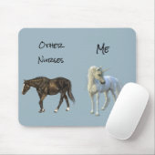 Andere Krankenpfleger ich Pflege Geschenk Einhorn  Mousepad (Mit Mouse)