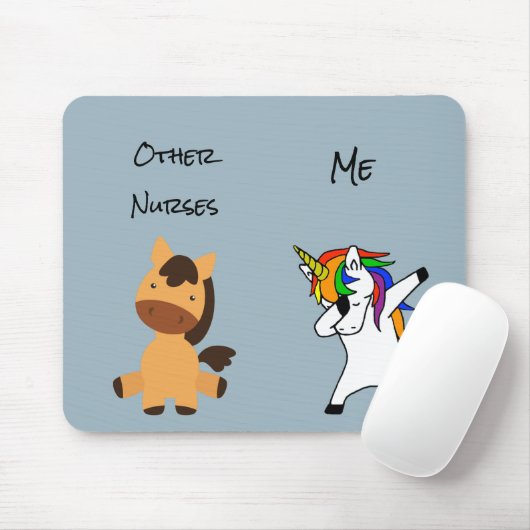 Andere Krankenpfleger ich Pflege Geschenk Einhorn  Mousepad (Mit Mouse)