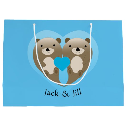 Andere Liebe Große Geschenktüte (Rückseite)