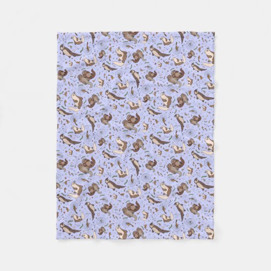Andere Lila Fleecedecke (Vorderseite)