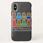 andere lustige Muster-Enten sein Case-Mate iPhone Hülle (Rückseite)