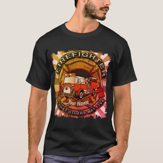 Andere mögen Feuerwehrleute-T - Shirt leben (Vorderseite)