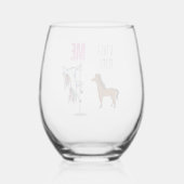 Andere Mütter. Ich. Weinglas Ohne Stiel (Rückseite)