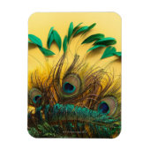 Andere Peacock Feathers Magnet (Vertikal)