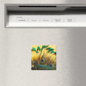 Andere Peacock Feathers Magnet (In Situ (Geschirrspüler))