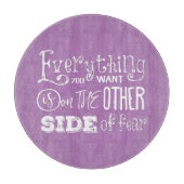 Andere Seite der Angst Schneidebrett (Vorderseite)