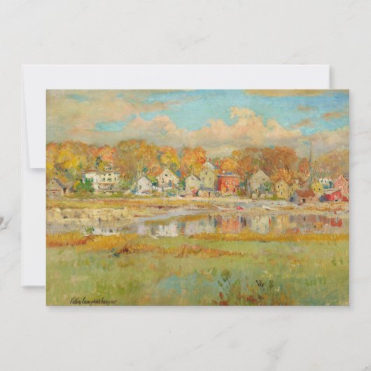 Andere Seite des Flusses | Colin Campbell Cooper (Vorderseite)