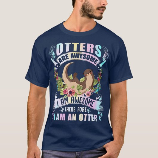 Andere sind Phantastische Otter Lover Geschenke T-Shirt (Vorderseite)