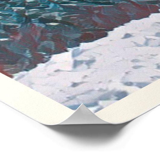 Andere Skistation Poster (Ecke)