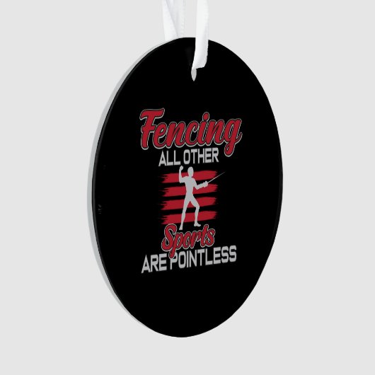 Andere Sportarten sind sinnlose Männer Frauen Ornament (Vorderseite)