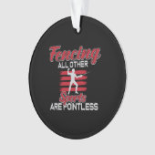 Andere Sportarten sind sinnlose Männer Frauen Ornament (Vorderseite)