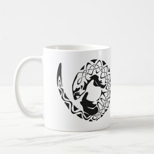 Andere Tasse, Celtic Zodiac Otter Tasse (Links)