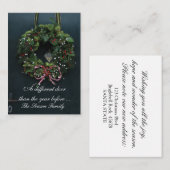 Andere Türadresse Begleitkarte (Vorne/Hinten)