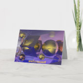 Andere Weihnachtskarte Feiertagskarte (Rückseite)