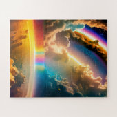 Andere Welt Regenbogen kosmische Magie im Fun Univ Puzzle (Horizontal)