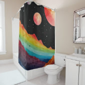 Andere Welten Duschvorhang (Beispiel)