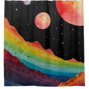 Andere Welten Duschvorhang