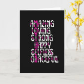 Andere Zitate: Phantastische Mutter | Muttertag Karte (Gelbe Blume)