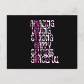 Andere Zitate: Phantastische Mutter | Muttertag Postkarte (Vorderseite)