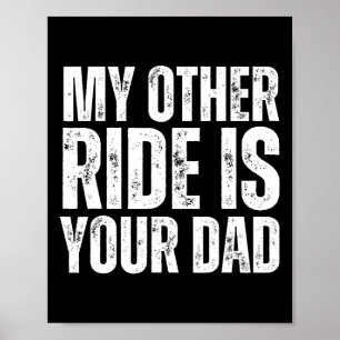Anderer Fahrer ist dein Vater Poster