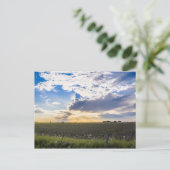 Anderer Sonnenuntergang Postkarte (Stehend Vorderseite)