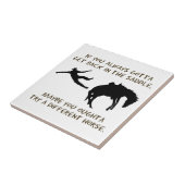 Anderes Pferd Fliese (Seite)