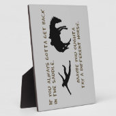 Anderes Pferd Fotoplatte (Seite)