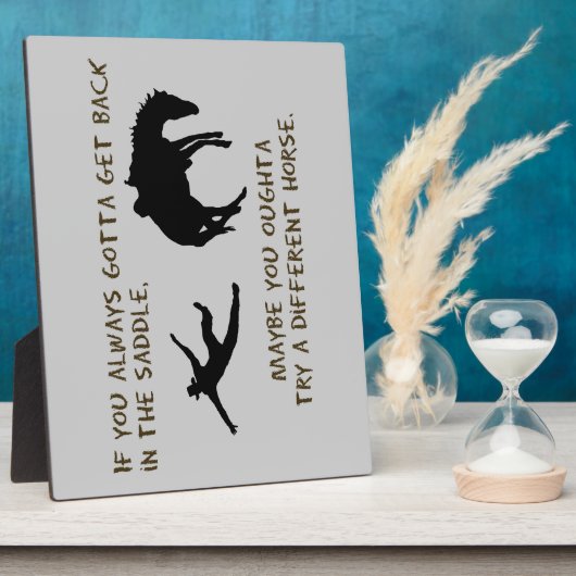 Anderes Pferd Fotoplatte (Seite)